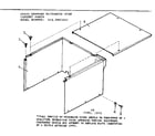 Kenmore 5649907610 cabinet parts diagram