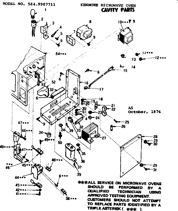Cavity parts