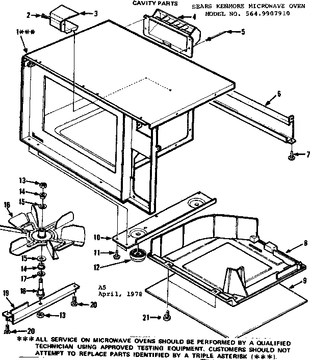 Cavity parts