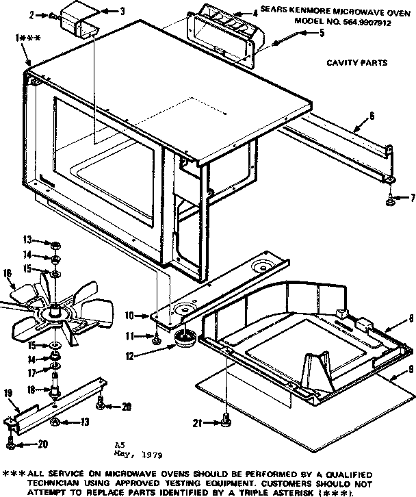 Cavity parts