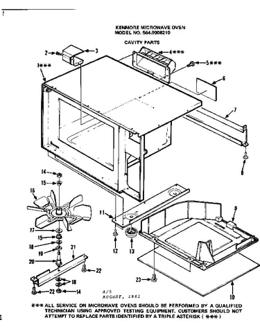 Cavity parts
