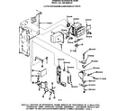 Kenmore 5649908210 latch mechansim & microwave parts diagram