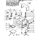 Kenmore 5649917610 cabinet parts diagram