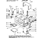 Kenmore 5649917711 cabinet parts diagram