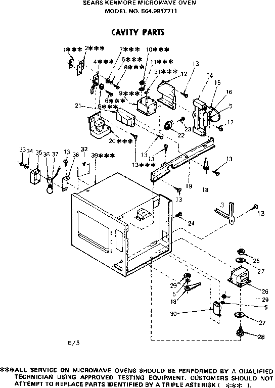 Cavity parts
