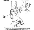 Kenmore 5649917711 control parts diagram