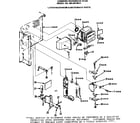 Kenmore 5649918011 latch mechanism & microwave parts diagram