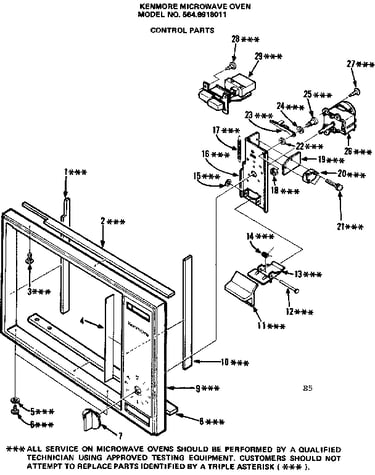 Control parts