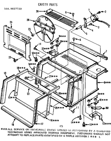 Cavity parts