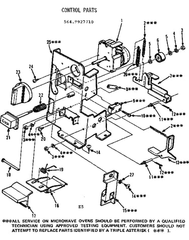 Control parts