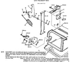 Kenmore 5649927710 latch mechanism parts diagram
