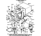 Kenmore 5649928110 cabinet parts diagram