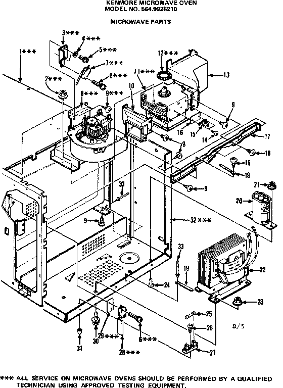 MICROWAVE PARTS