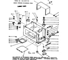 Kenmore 5649937710 cabinet parts diagram