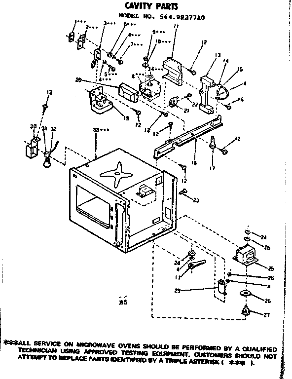 Cavity parts