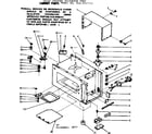 Kenmore 5649937711 cabinet parts diagram