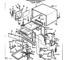 Kenmore 5649938010 cabinet parts diagram