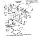 Kenmore 5649938210 cabinet parts diagram