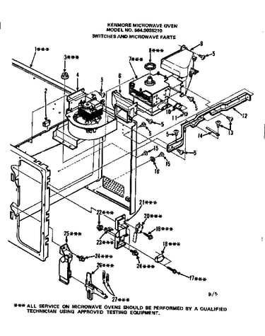 Switches and microwave parts