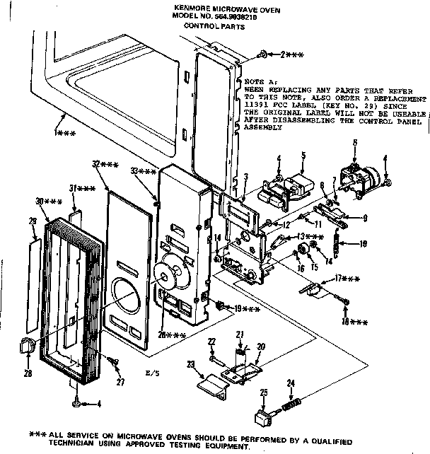 Control parts