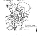 Kenmore 5649948010 cabinet parts diagram