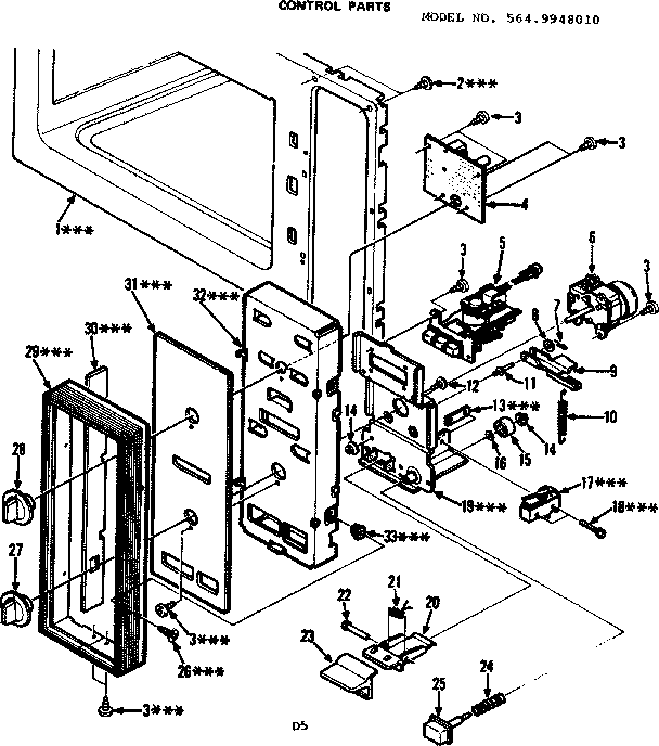 Control parts