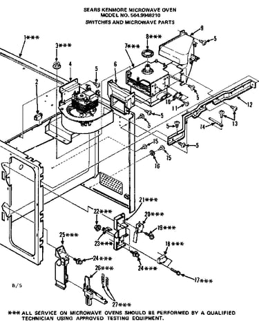 Switches and microwave parts