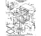 Kenmore 5649958210 cabinet parts diagram