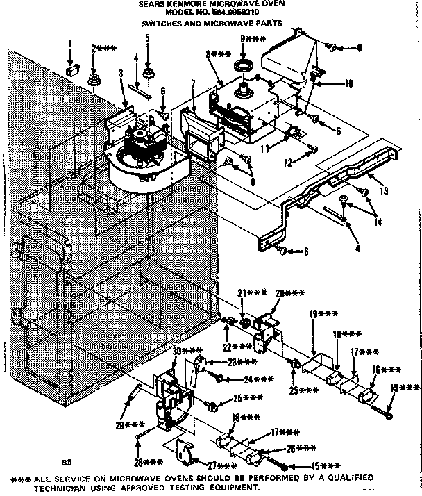 Switches and microwave parts