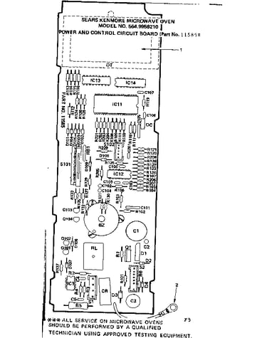 Power and control circuit board