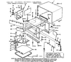 Kenmore 5649968012 cabinet parts diagram