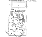 Kenmore 5649968010 power and control circuit board diagram