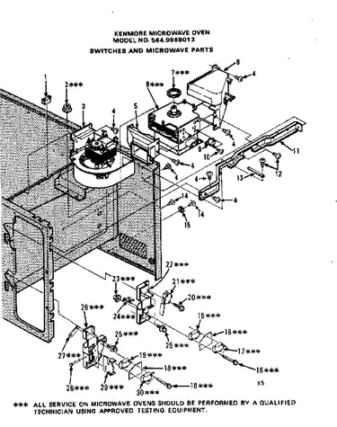 Switches and microwave parts