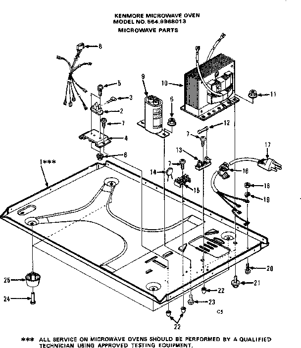 MICROWAVE PARTS