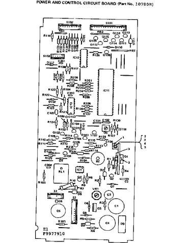 Power and control circuit board