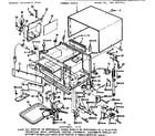 Kenmore 5649977911 cabinet parts diagram