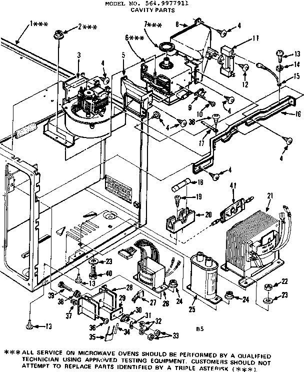 Cavity parts