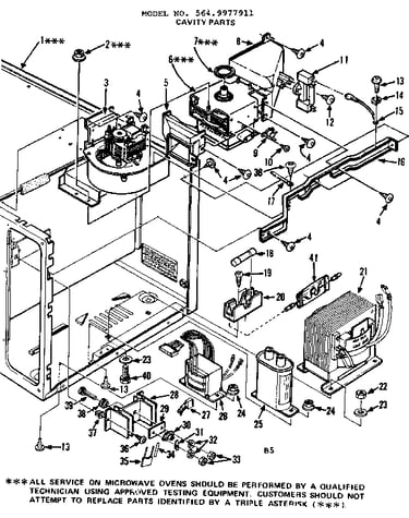 Cavity parts