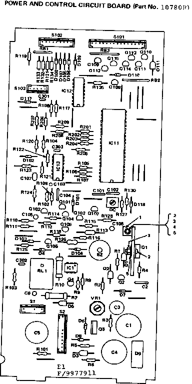 Power and control circuit board