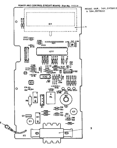 Power and control circuit board