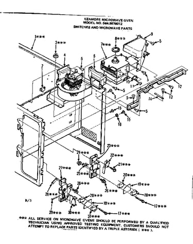 Switches and microwave parts