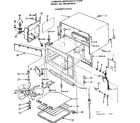 Kenmore 5649978013 cabinet parts diagram