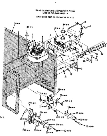 Switches and microwave parts