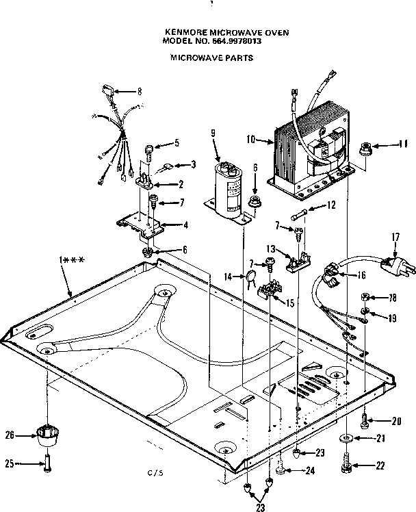 MICROWAVE PARTS