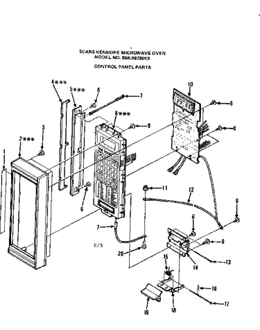 Control panel parts