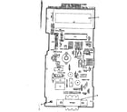 Kenmore 5649978013 power and control circuit board diagram