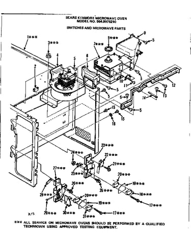 Switches and microwave parts