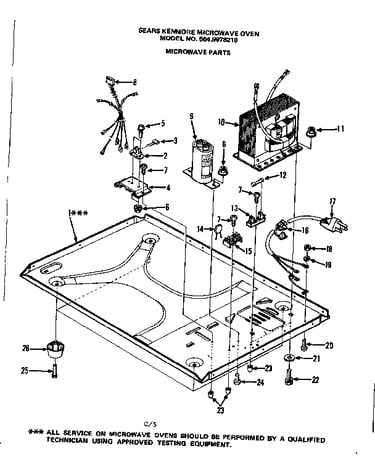 Microwave parts