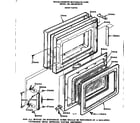 Kenmore 5649978210 door parts diagram