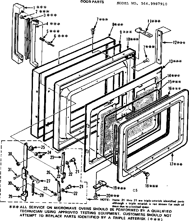 Door parts